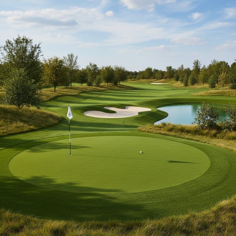 Golf Course Turf Installation detail