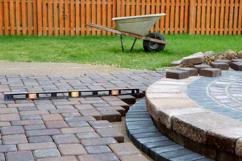 Paver placement process