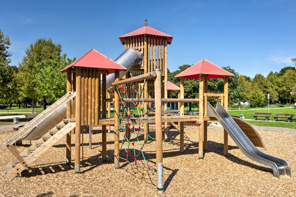 Playground Mulching Service in Cordova