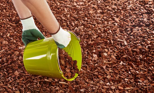 Wood Chip Landscaping in Cordova